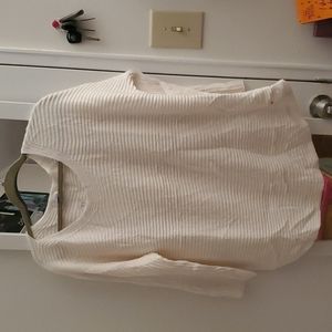 Cream sweater